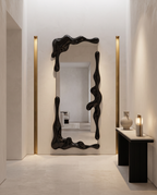 Onda Noir Floor Mirror
