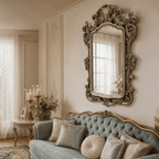 Opulent Baroque-Style Mirror
