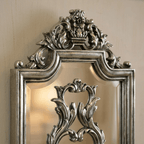 Opulent Gold Leaf Wall Mirror