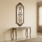 Opulent Gold Leaf Wall Mirror