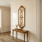 Opulent Gold Leaf Wall Mirror
