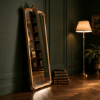 Palais Royale Gold Leaf Full-length Mirror