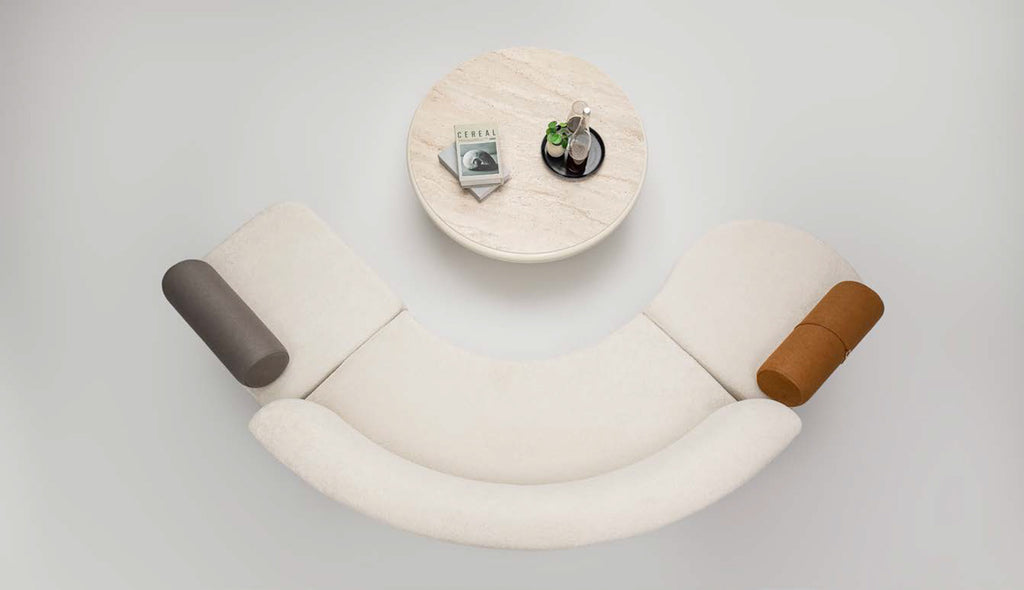 Perla 2-Piece Modern Luxury Living Room Set