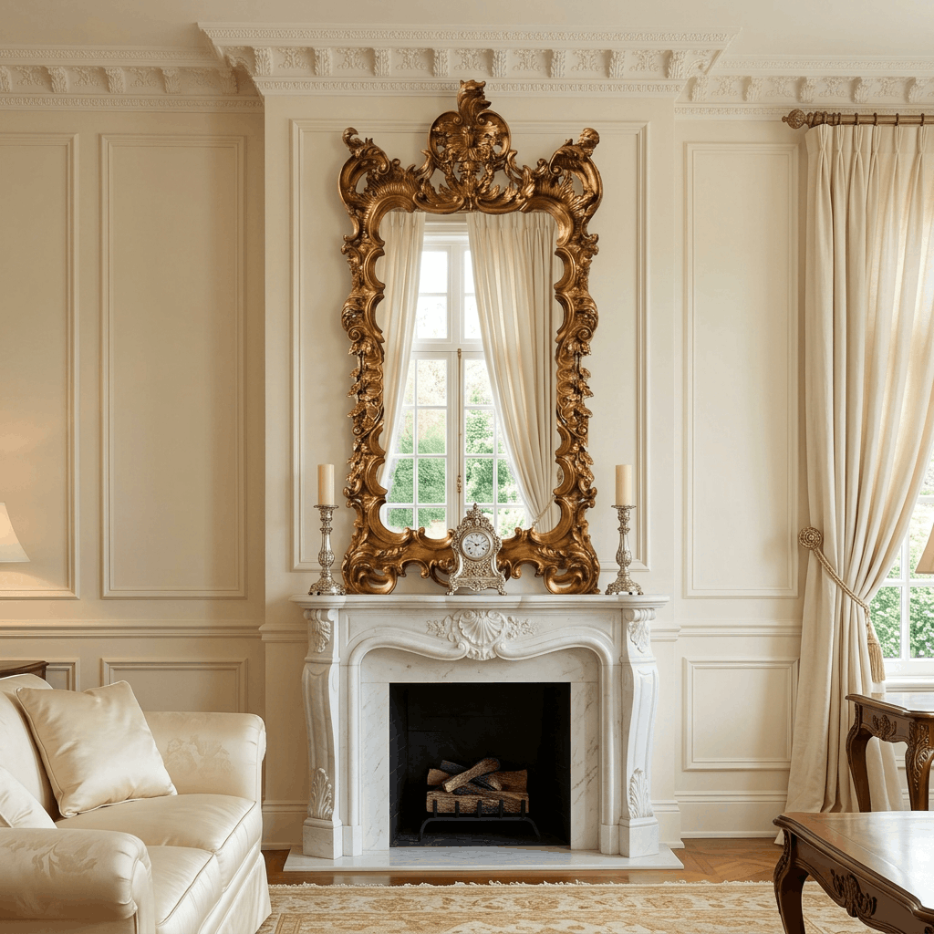 Regal Baroque Statement Mirror