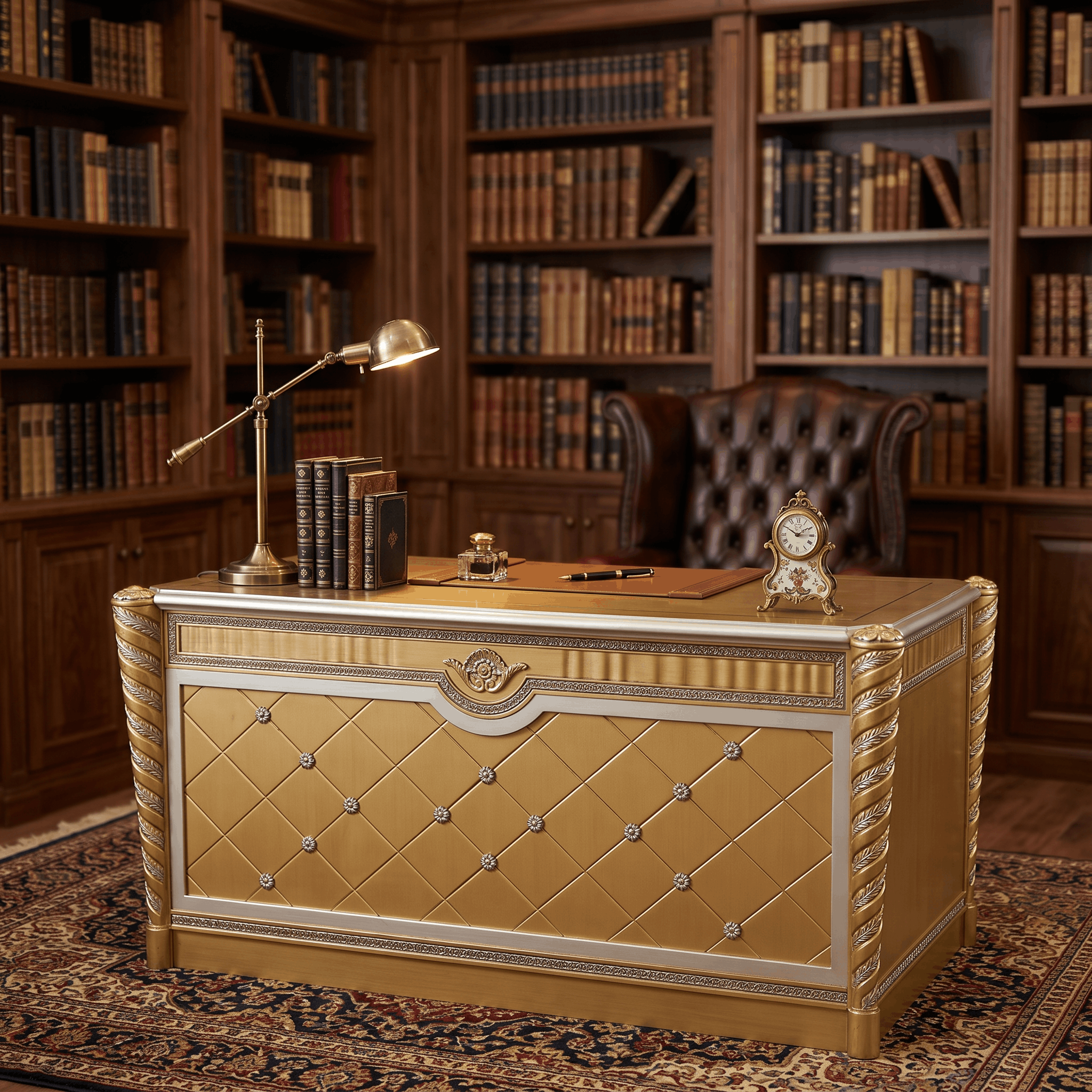 Regal Gold Executive Desk