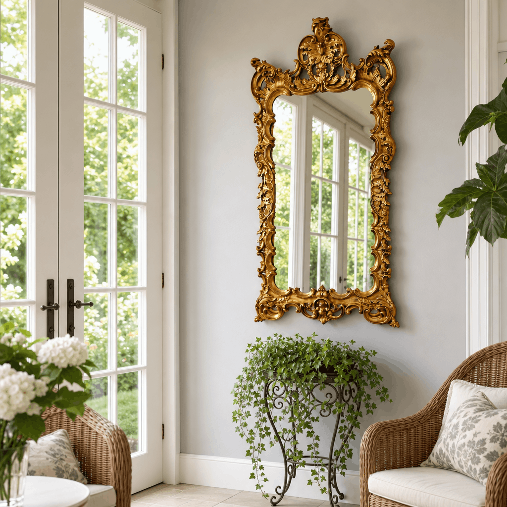 Regal Venetian Gold Statement Mirror