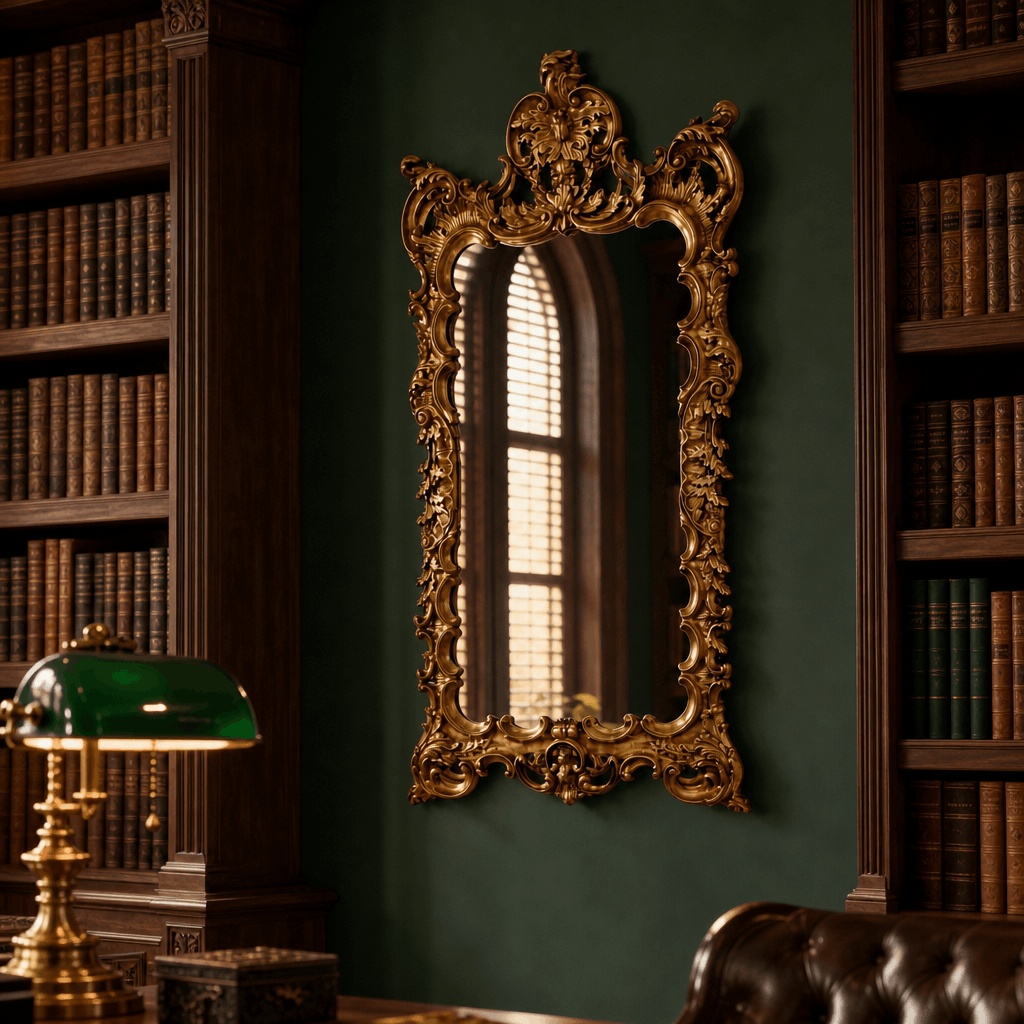 Regal Venetian Gold Statement Mirror