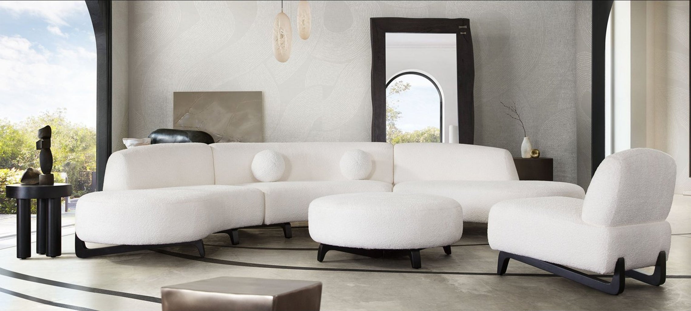 Vesper Modular Collection – 2PC & 3PC Luxe Sectional Options