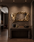 Riviera Gold Accent Wall Mirror
