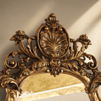 Royal Baroque Gold Statement Mirror