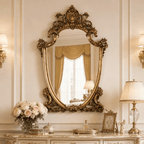 Royal Baroque Gold Statement Mirror