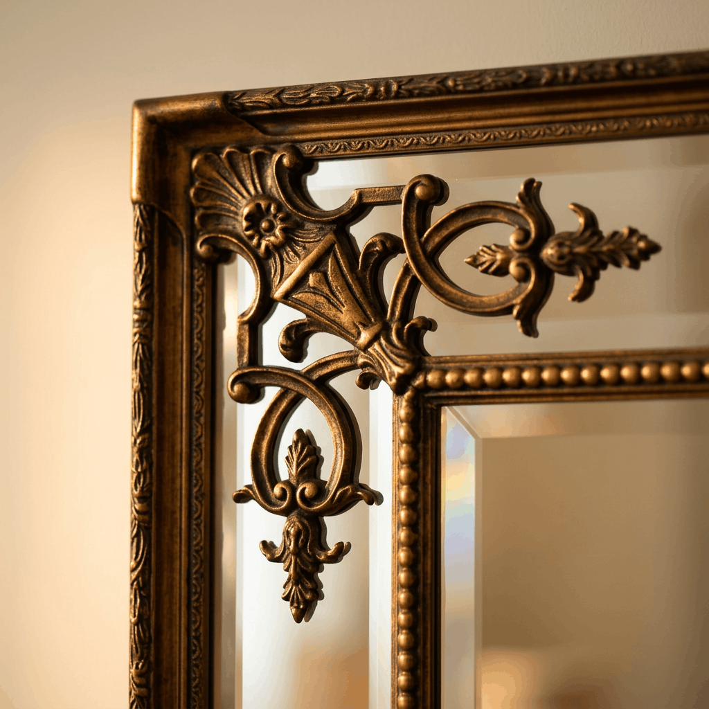 Royal Estate Gold Mirror