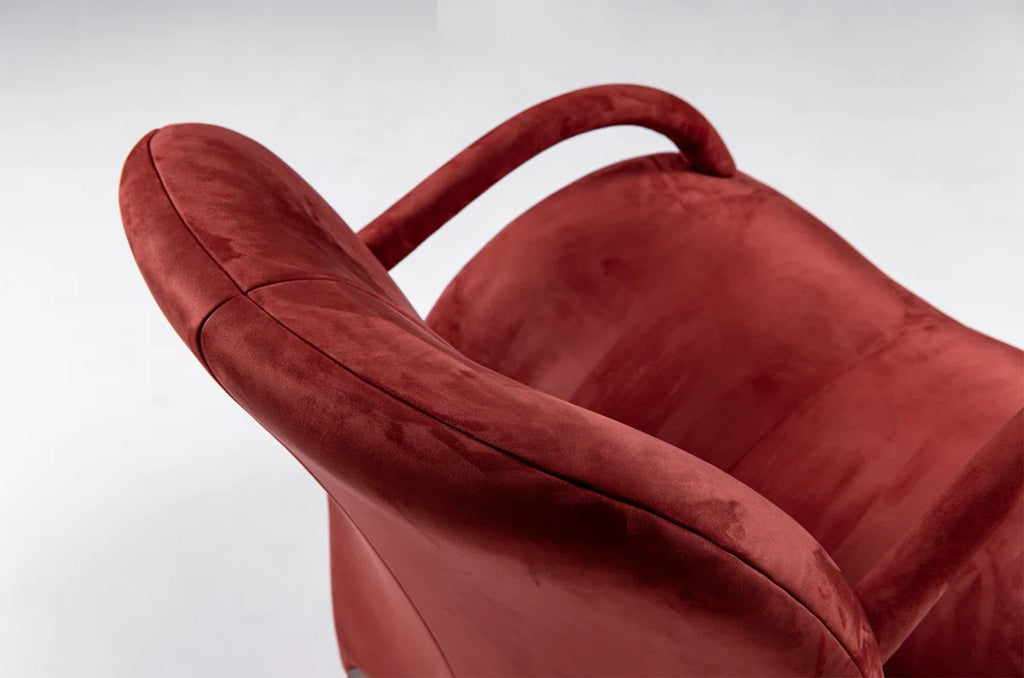 Luxury Modern Red Lounge Chair