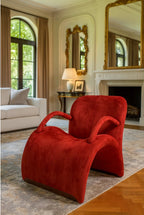 Luxury Modern Red Lounge Chair