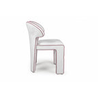 Sculptural Upholstered Accent Chair With Dual-form Back
