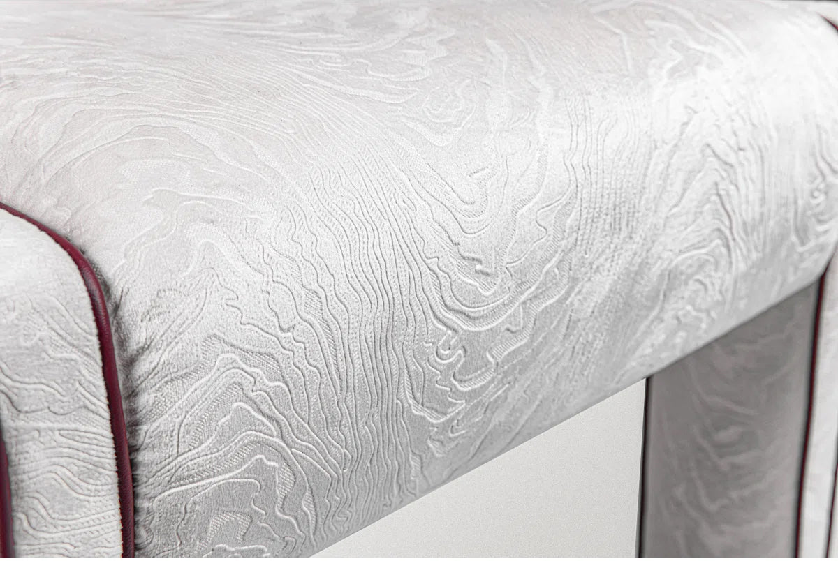 Sculptural Upholstered Accent Chair With Dual-form Back