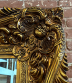 Antique Full Length Mirror – Solid Wood Ornate Floor Mirror