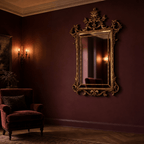 Solid Wood Flat Wall Mirror