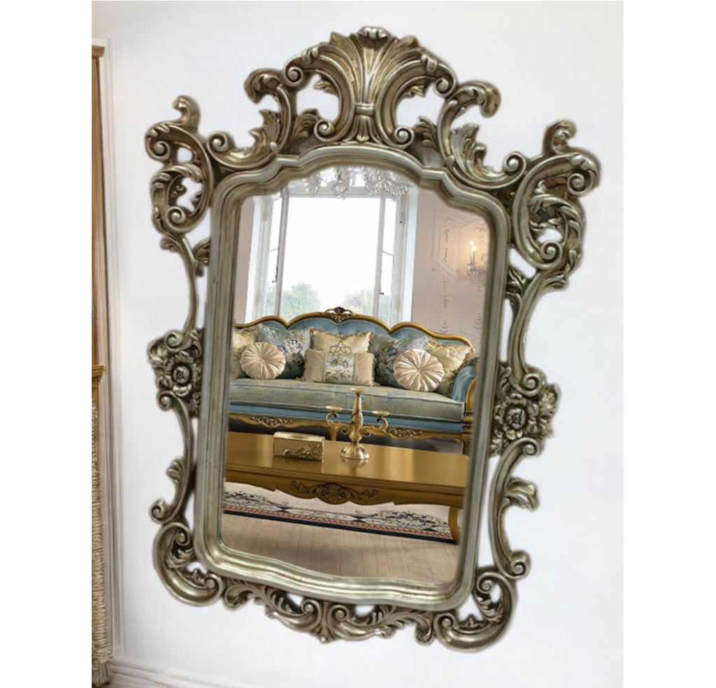 Opulent Baroque-Style Mirror