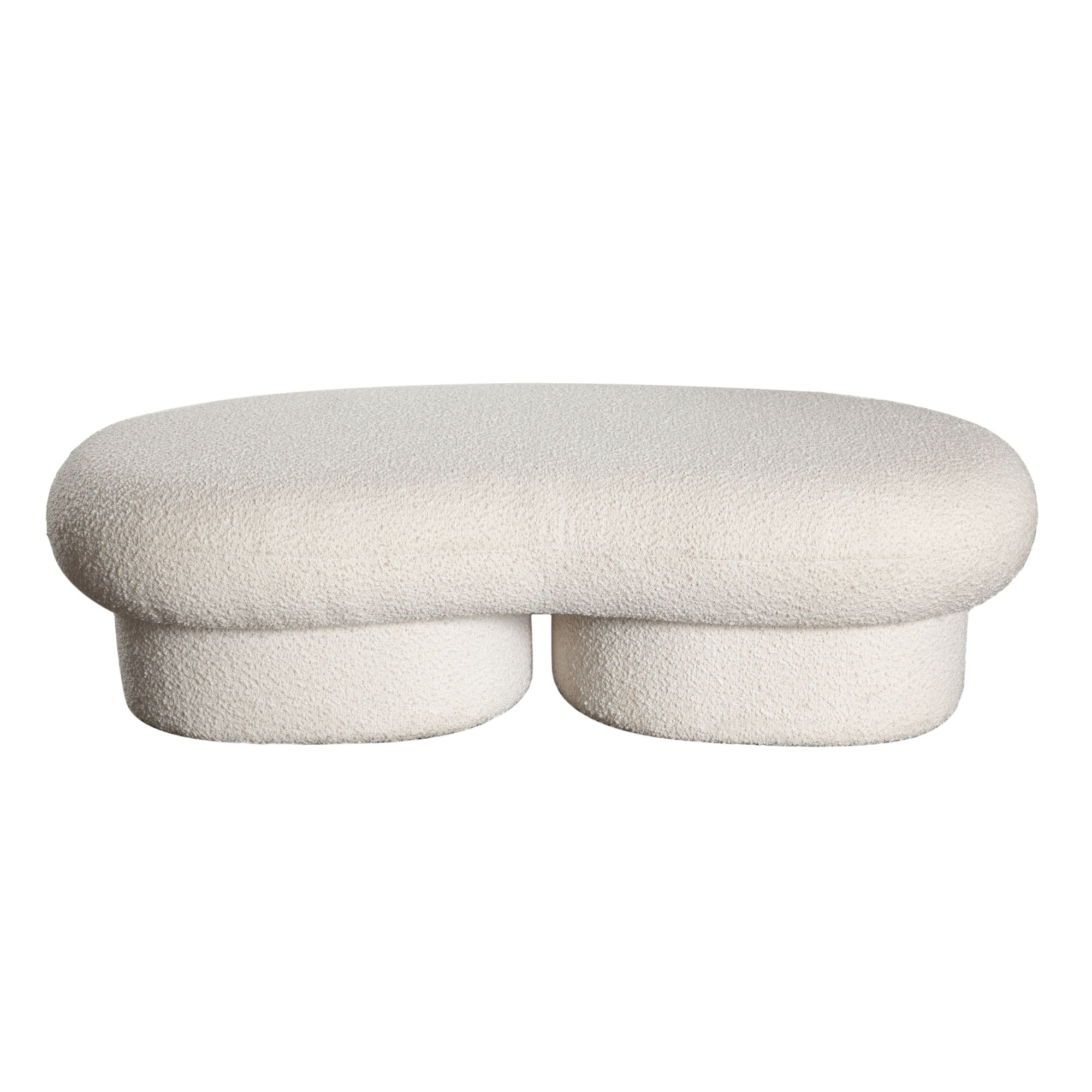 Wave Bouclé Bench