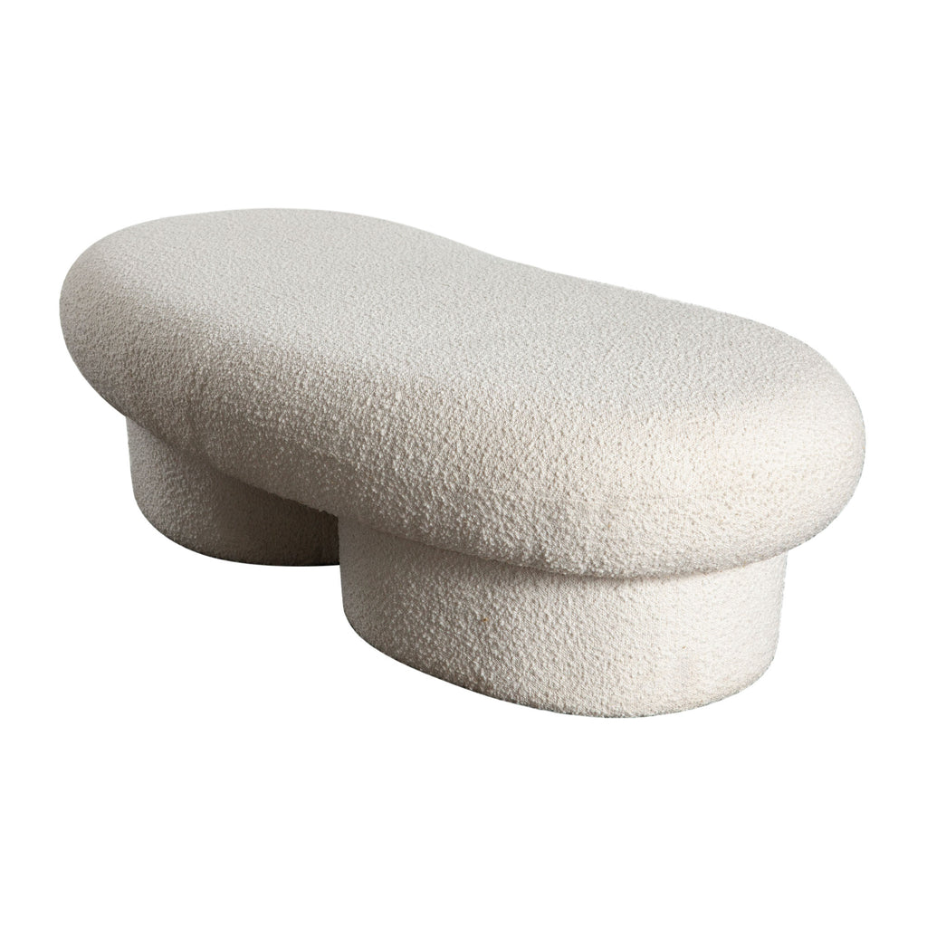 Wave Bouclé Bench