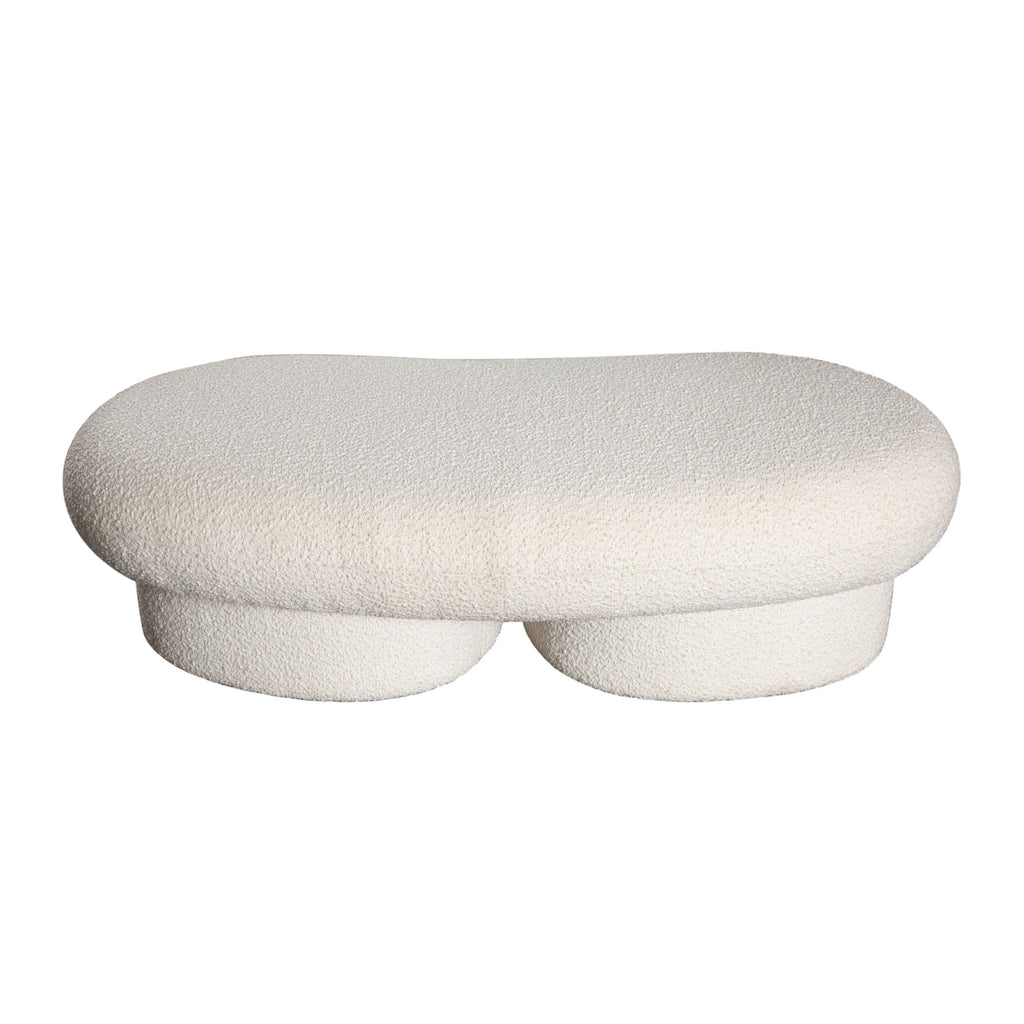 Wave Bouclé Bench