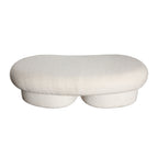 Wave Bouclé Bench