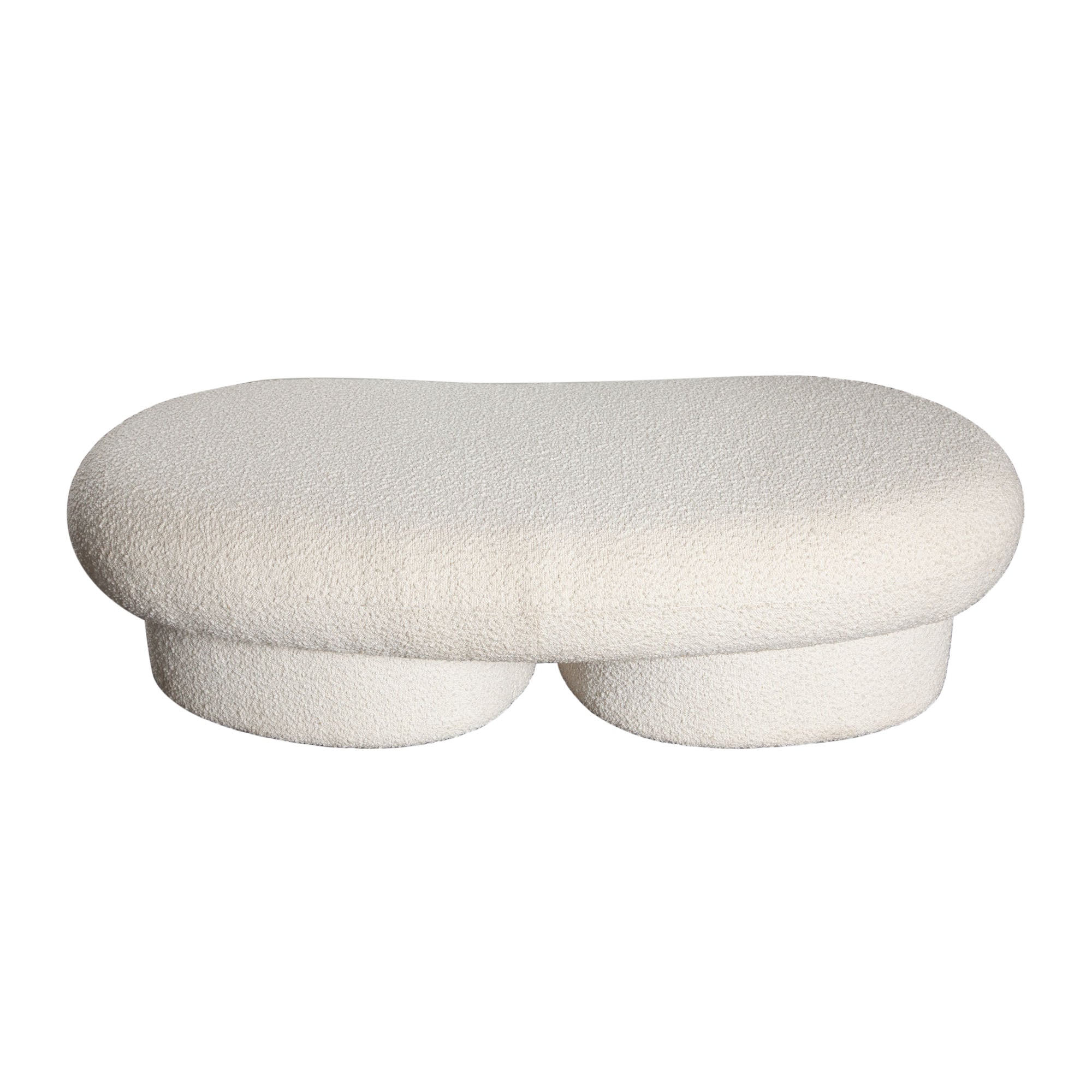 Wave Bouclé Bench