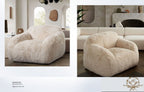 Luxe Teddy Bouclé Armchair