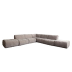 Leigh 7-Piece Modular Sectional – Dove Fabric