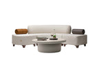 Perla 2-Piece Modern Luxury Living Room Set