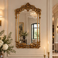 Aurellian Ornate Gold Wall Mirror