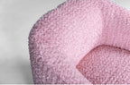 Pink Swivel Accent Chair