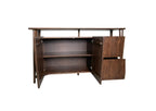 Modern Walnut Luxe Sideboard