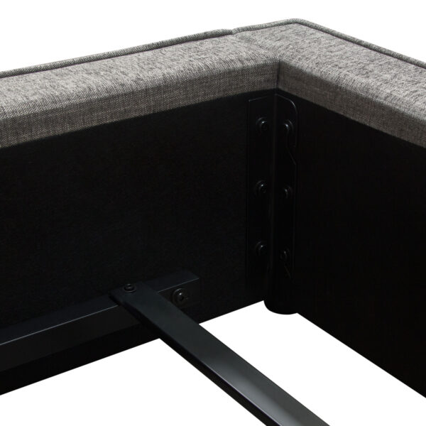 Moderna Upholstered Platform Bed Frame - Image 7