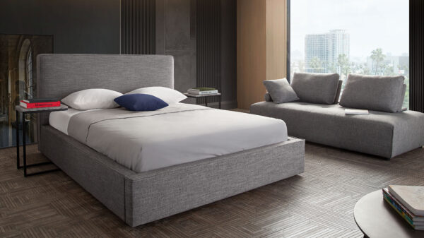 Moderna Upholstered Platform Bed Frame - Image 4