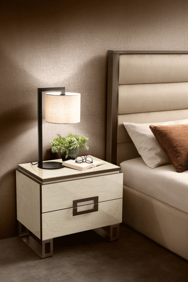 Poesia Italian Bedroom w/ Light - Image 3