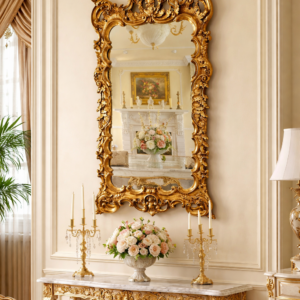 Regal Venetian Gold Statement Mirror