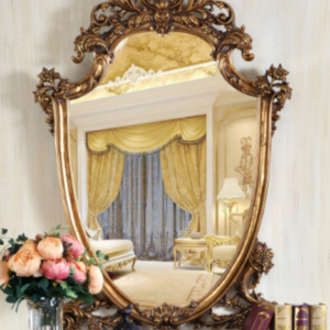 Royal Baroque Gold Statement Mirror