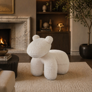 Yeliab Sheepskin Bench