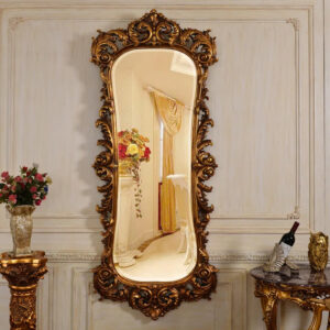 Daylan Solid Wood Elongated Mirror